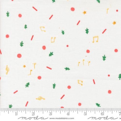 Moda Fabrics Tiny Christmas 37137 11 Snow