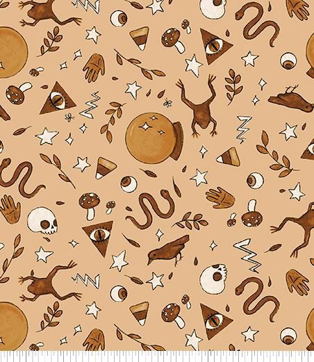 Benartex Spellbound 17132-70 Toast