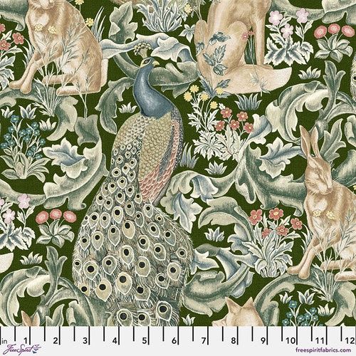 FreeSpirit Fabrics Morris &amp; Co. PWWM031.Wooded