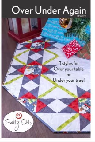 Swirly Girls Design Over Under Again Pattern SGD074