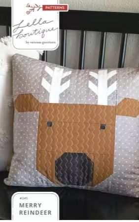 Lella Boutique Merry Reindeer Pattern LB245