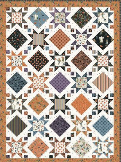 Riley Blake Designs Trick or Treat Quilt Kit KT-15960