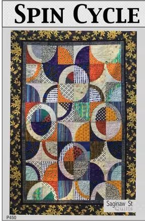 Saginaw Street Quilts Spin Cycle Pattern SSQ450