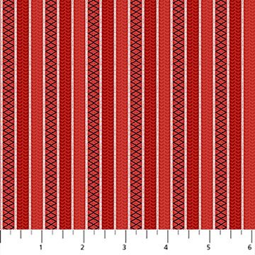 Northcott Fabrics Woodland Wishes 27906-24 Red