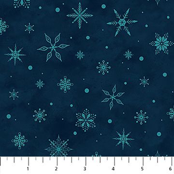 Northcott Fabrics Woodland Wishes  27907-48 Navy