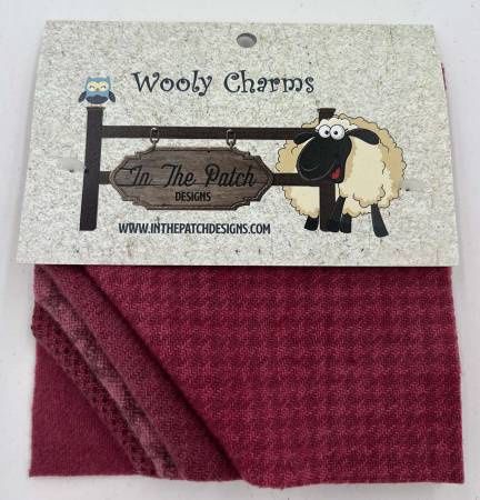 In The Patch Designs Wooly Charms  WC4609 Strawberries
