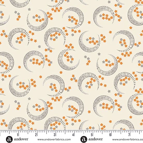Andover Fabrics Midnight Moon  A-1528-L Dawn