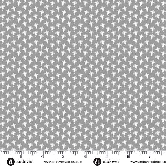 Andover Fabrics Midnight Moon  A-1531-C Fog