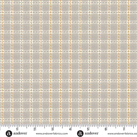 Andover Fabrics Midnight Moon  A-1534-C Soft Gray