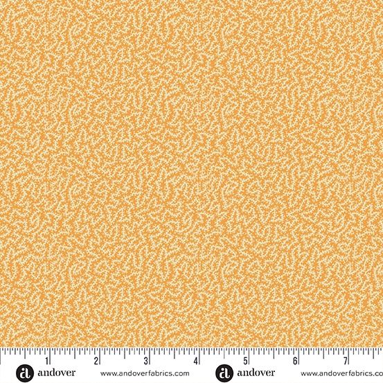 Andover Fabrics Midnight Moon  A-1533-O Pumpkin
