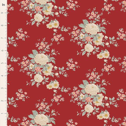 Tilda Merry Little Christmas  TIL100622 Burgundy