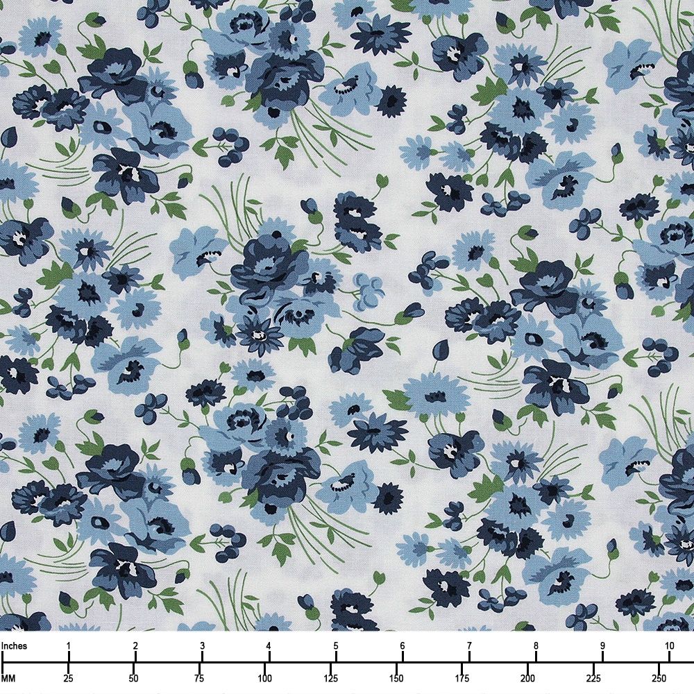 Moda Fabrics Nantucket Summer 55260 11 Cream Multi