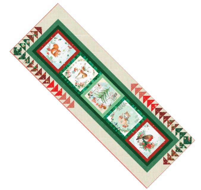Celebration Festive Fauna Table Runner Kit