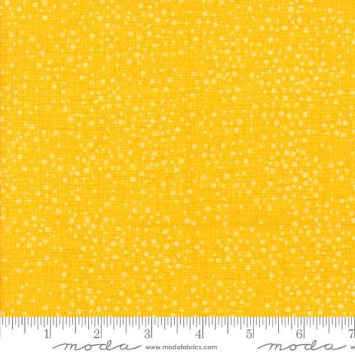 Moda Fabrics Dotty Thatched 48715 227 Sunshine