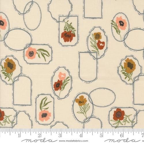 Moda Fabrics Foraged Found and Hand Me Down 45631 11 Eggshell