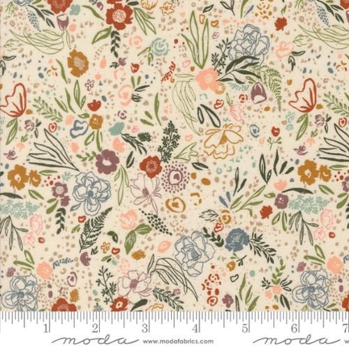 Moda Fabrics Foraged Found and Hand Me Down 45636 11 Eggshell