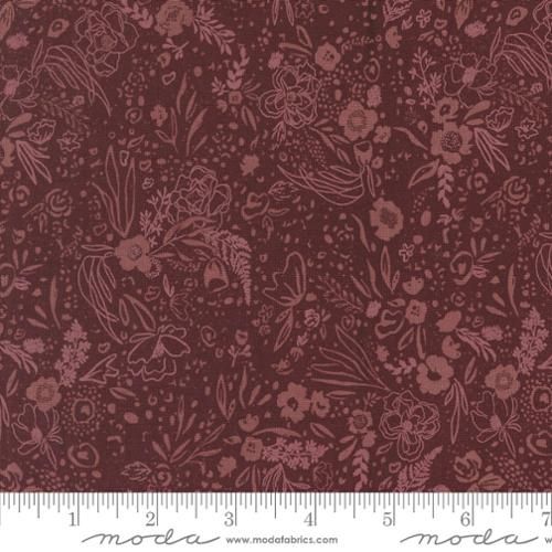Moda Fabrics Foraged Found and Hand Me Down  45636 27 Merlot