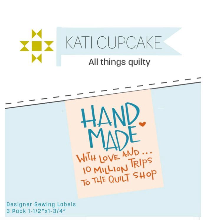 Kati Cupcake Sew in Labels KC282 10 Million Trips
