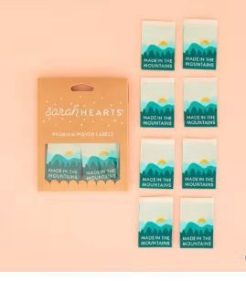 Sew in Labels Made in the Mountains SH- LP120