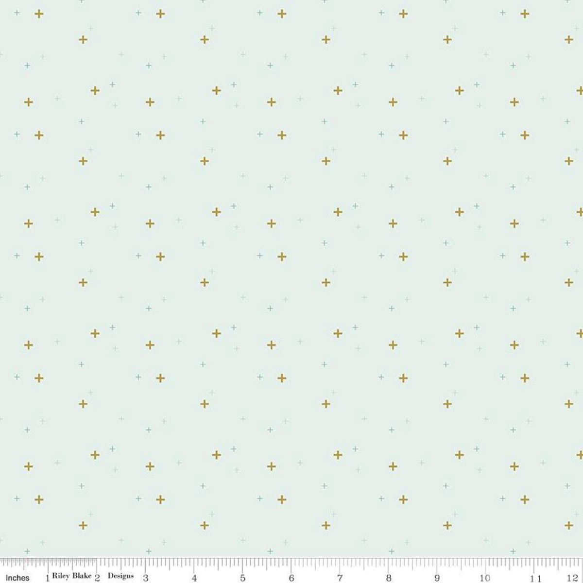 Riley Blake Designs Sparkler  SC650 Bleached Denim