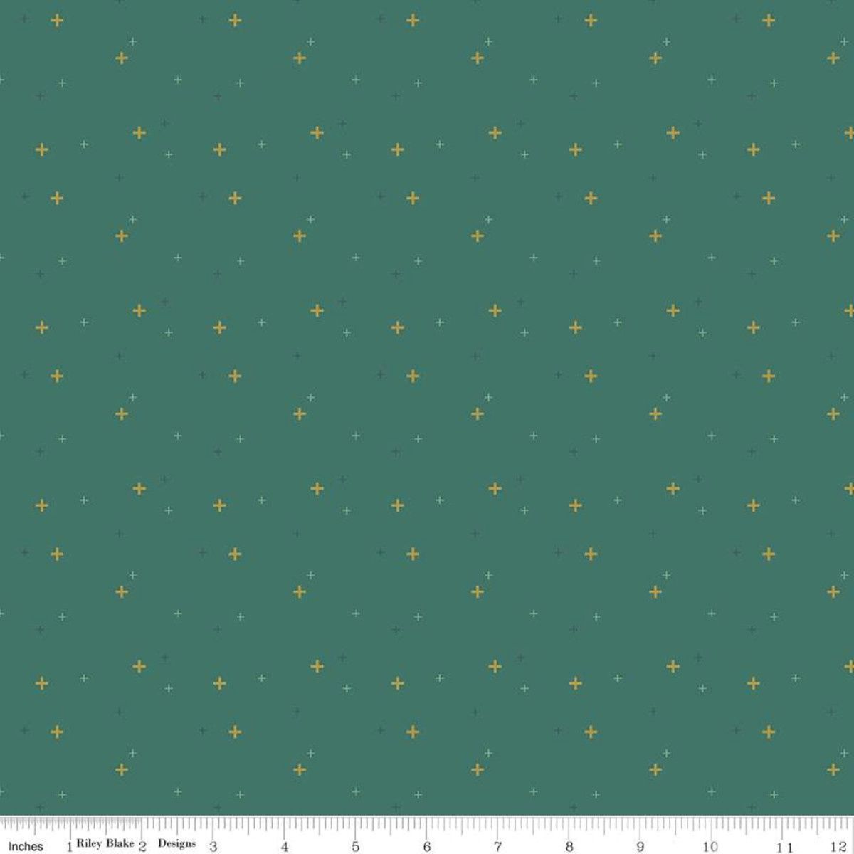 Riley Blake Designs Sparkler  SC650 Jade