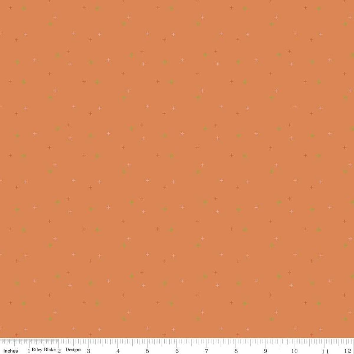 Riley Blake Designs Sparkler SC650 Pumpkin
