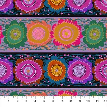 Anna Maria Textiles Perennial Borders AMT135-84L Moonlight
