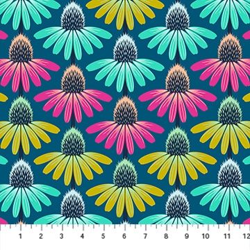 Anna Maria Textiles Perennial Borders AMT136-86C Parade
