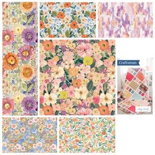 Craftsman Secret Garden Quilt Kit