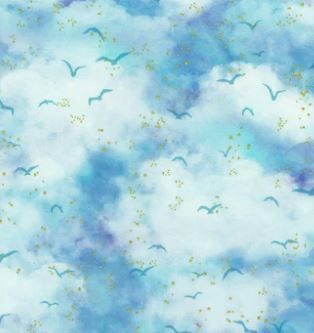 Robert Kaufman Fabrics Hill Shine by  RRHDM-23243-63 Sky