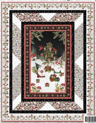 Merry Gnome-ments Quilt Kit
