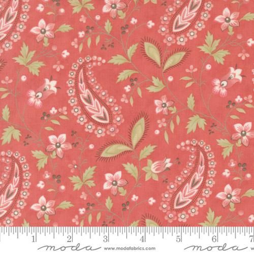 Moda Fabrics Muse 44393 13 Scarlet