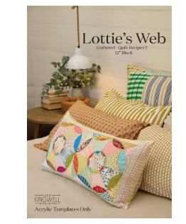 Jen Kingwell Designs Lottie's Web 12in Template Set JKD-0608