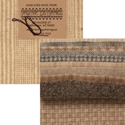 Primitive Gatherings Wool 5&quot; Charm  PRI 6001 Sheep