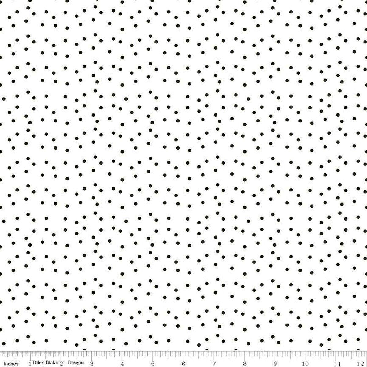 Riley Blake Sewing Seeds III C15686 White