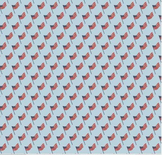 Riley Blake Stars and Stripes Forever C15713-Sky