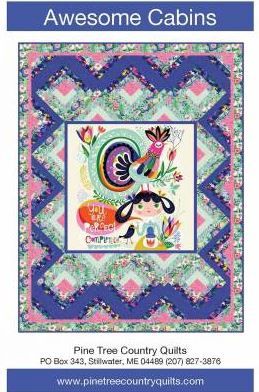 Pine Tree Country Quilts Awesome Cabins PT1726