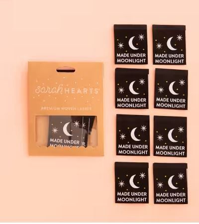 Sew In Labels Made Under Moonlight SH-LP134