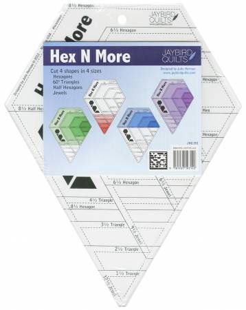 Jaybird Quilts Hex N More Ruler JBQ201