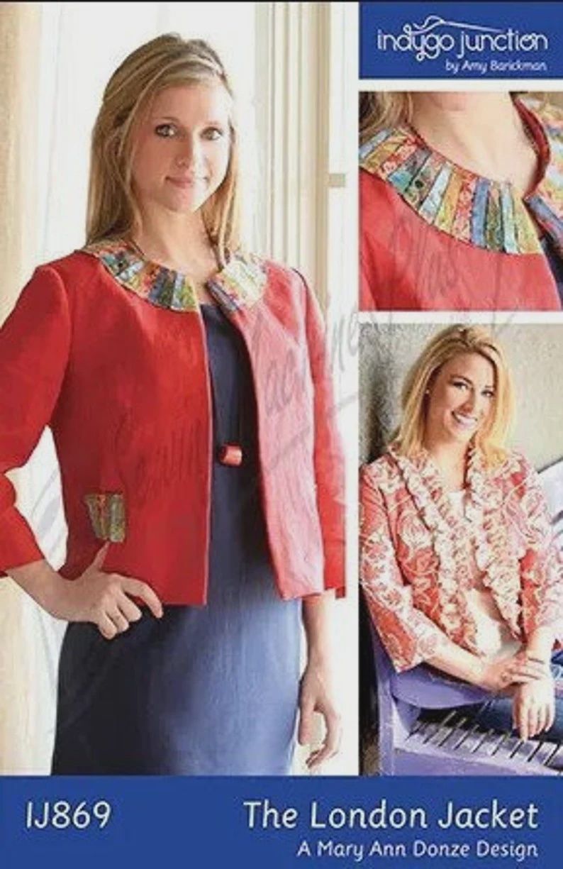 Indygo Junction The London Jacket Pattern IJ869