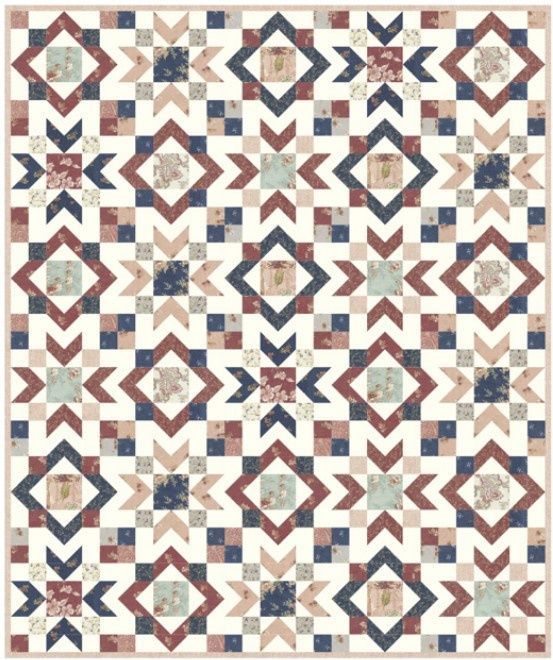 Phoebe Sandalwood Quilt Kit