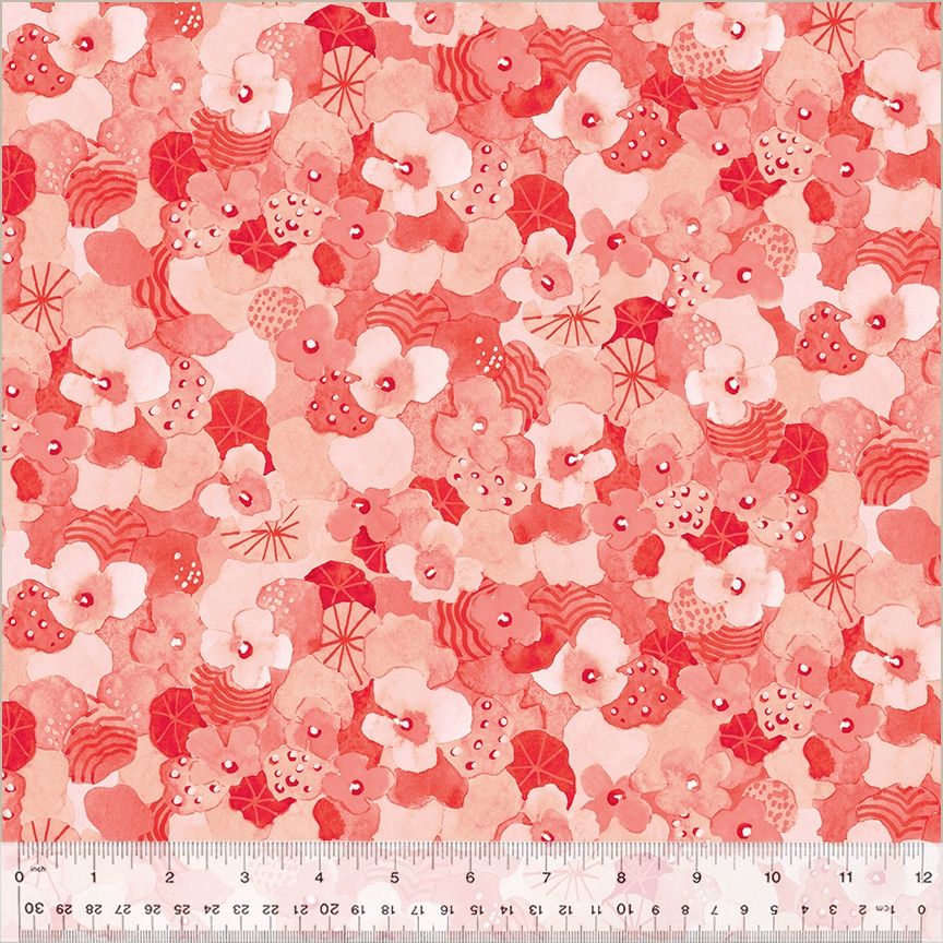 Windham Fabrics Wild Meadow 54388-3 Coral