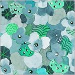 Windham Fabrics Wild Meadow 54388-4 Teal