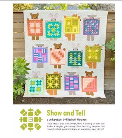 Elizabeth Hartman Show and Tell Pattern EH083