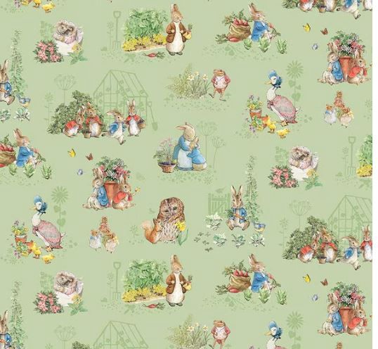 Riley Blake Peter Rabbit &amp; Friends CD15861-FERN