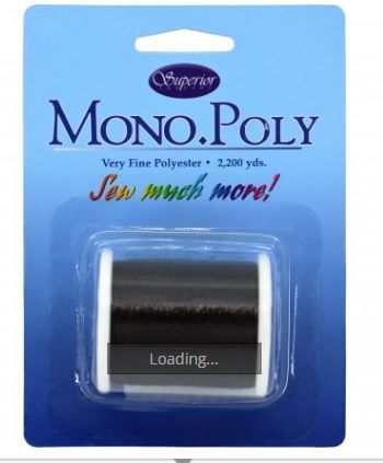 Superior Threads MonoPoly Invisible .004mm 2200yds Smoke 11902