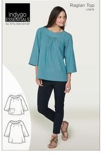 Indygo Essentials Raglan Top Pattern by Amy Barickman IJ1167E