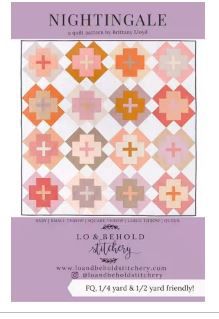 Lo &amp; Behold Stitchery Nightingale Pattern by Brittany Lloyd LBS-119