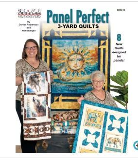 Fabric Cafe Panel Perfect 3-Yard Quilts FC032543