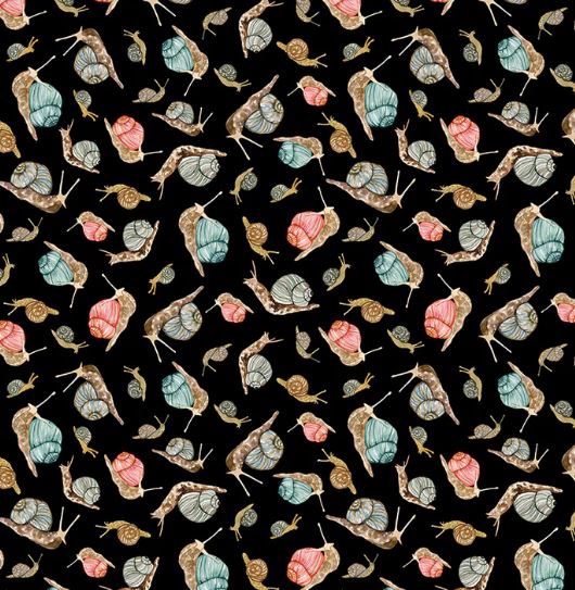 Windham Fabrics Forest Fruits 54773D-3 Black